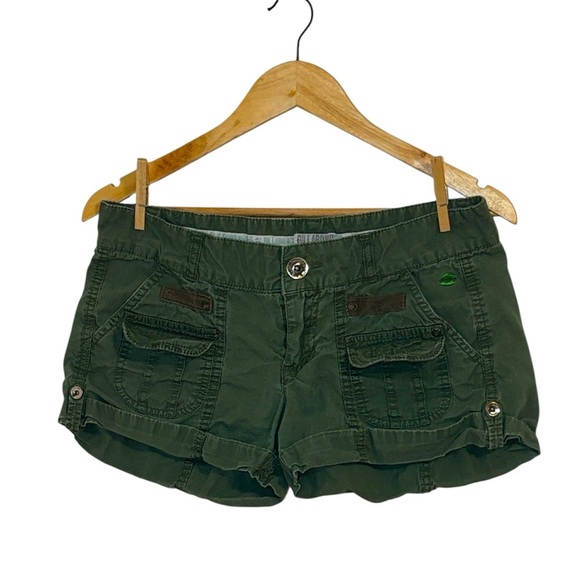 Billabong Y2K Low Rise Shorts, army green, 7 - Picture 1 of 7